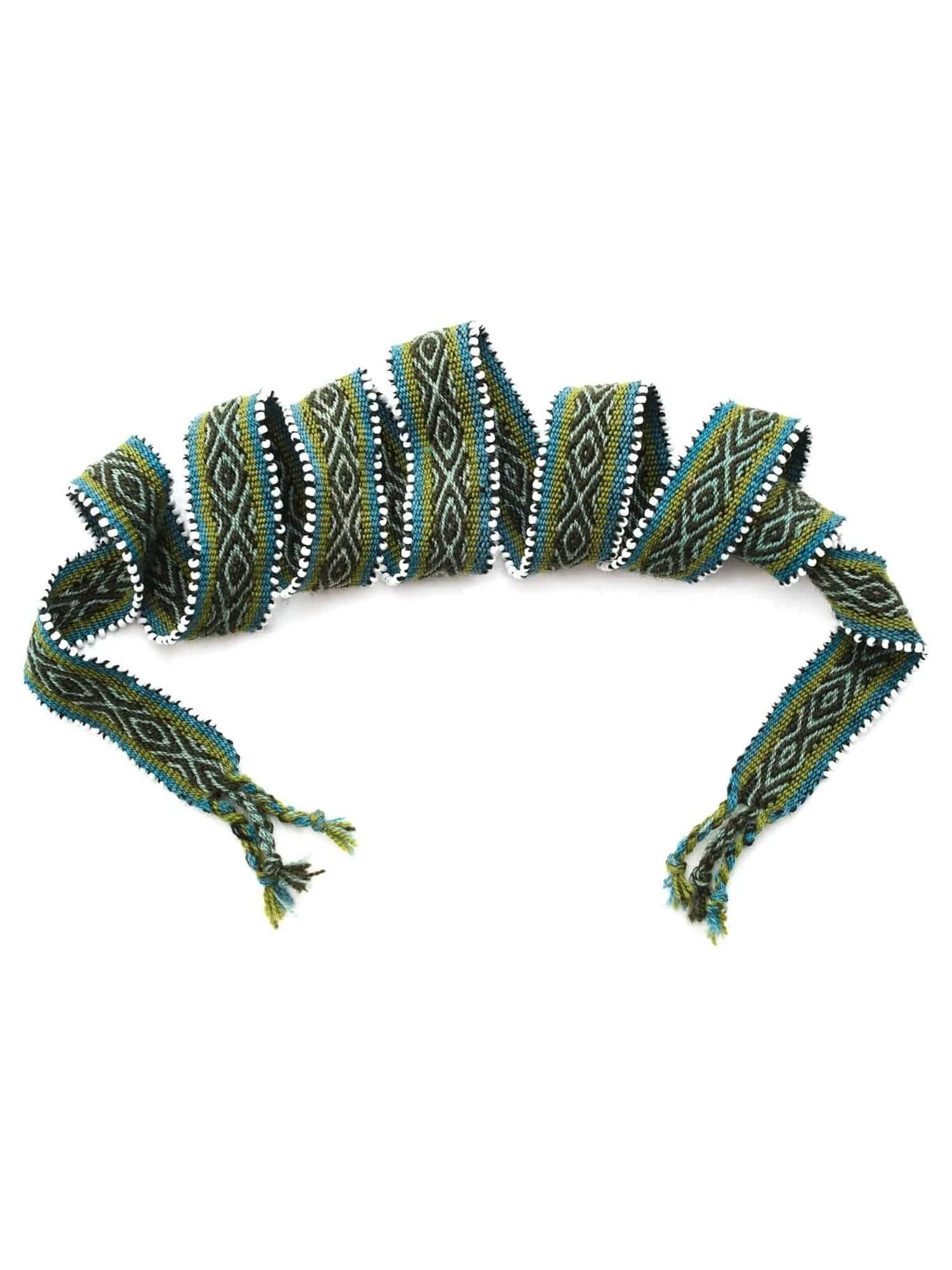 Watana Tie w/Beaded Trim