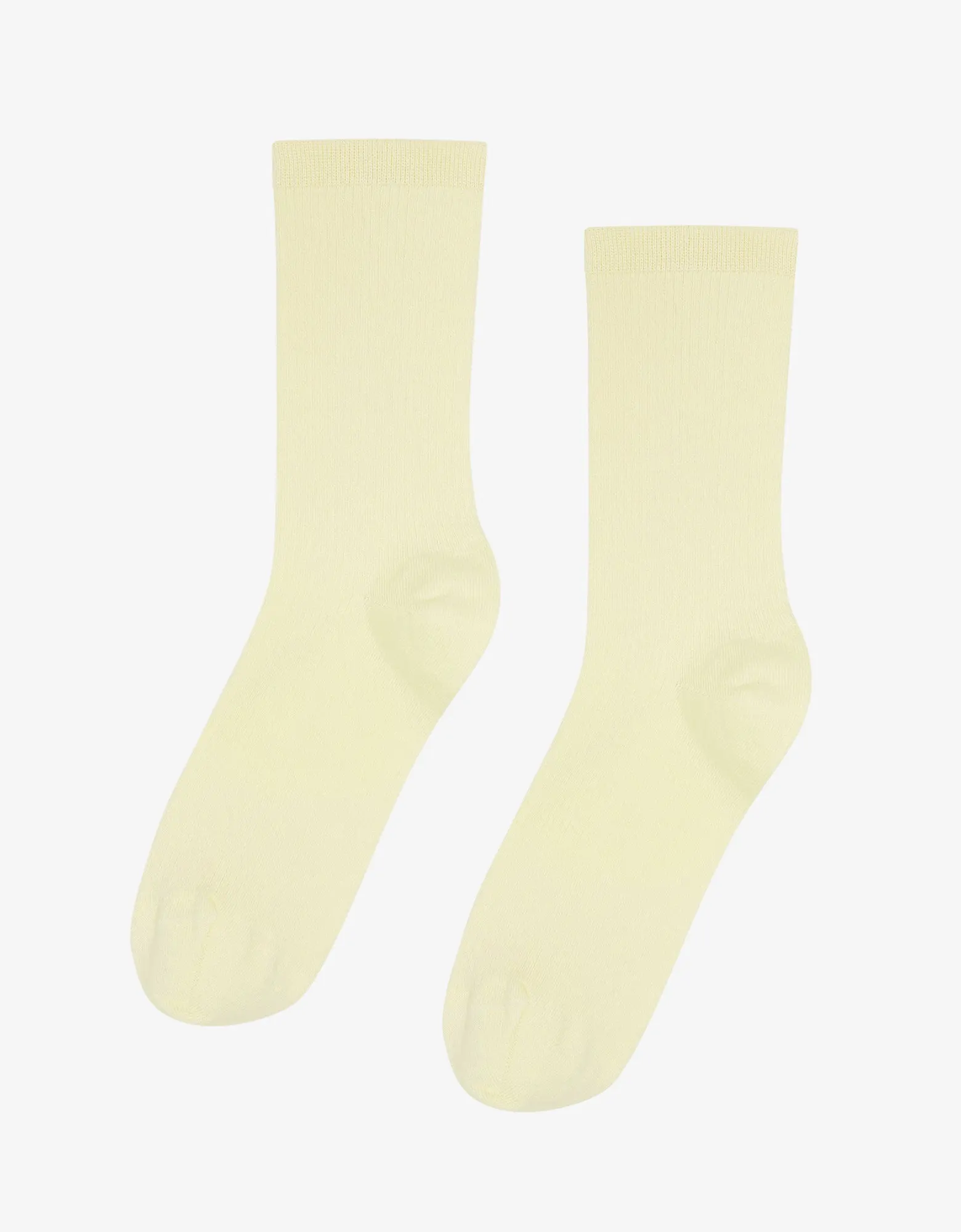 Women Classic Organic Sock - Soft Yellow