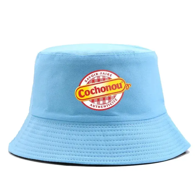 Women Summer Cotton Reversible Bucket Hats