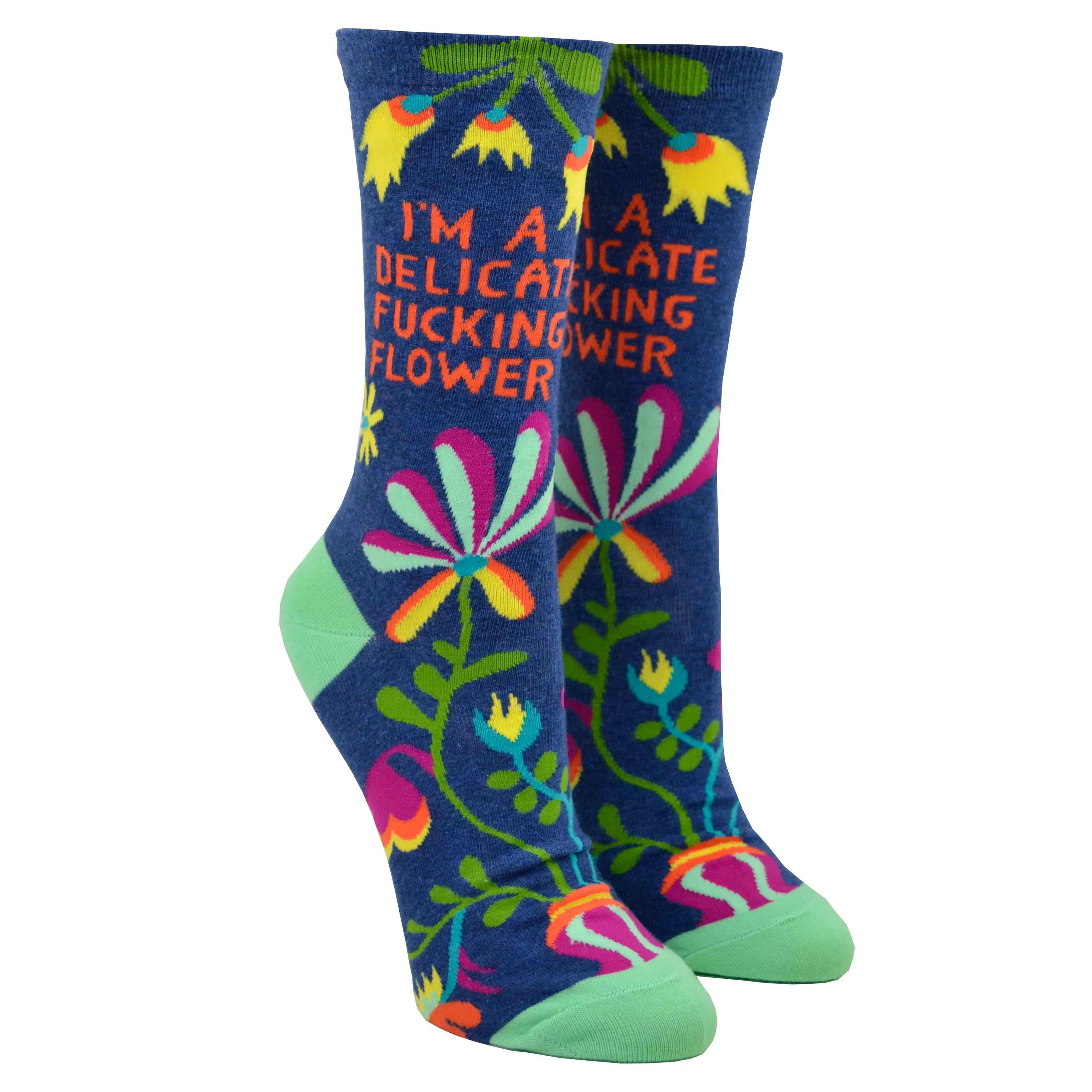 Women's Delicate Fucking Flower Socks